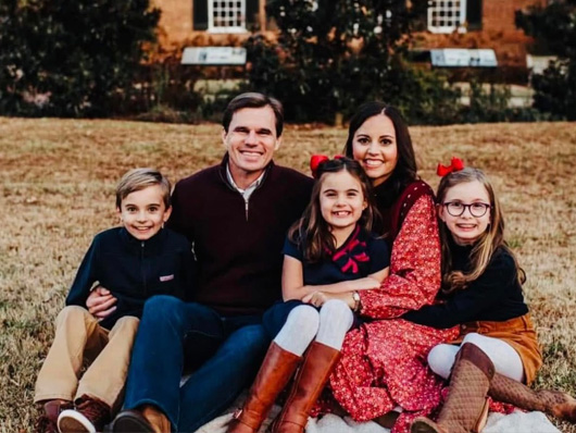 Christopher E. Smith with family